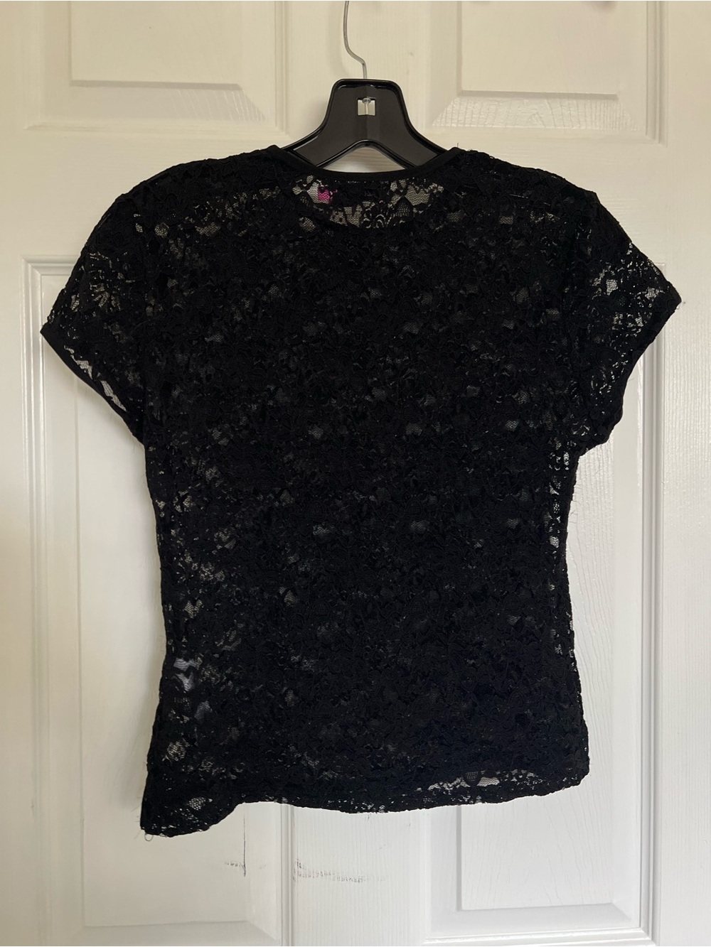 Edikted Kaori Sheer Lace Top Size Large - Picture 4 of 4
